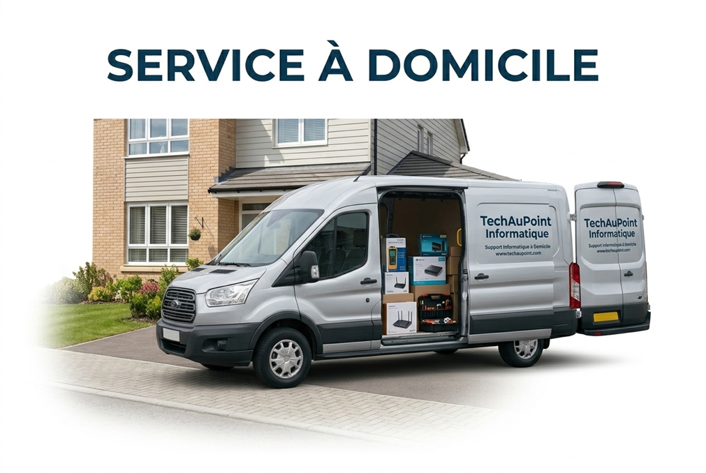 service à domicile support informatique ordinateur portable laptop pc tour longueuil rive-sud réparation